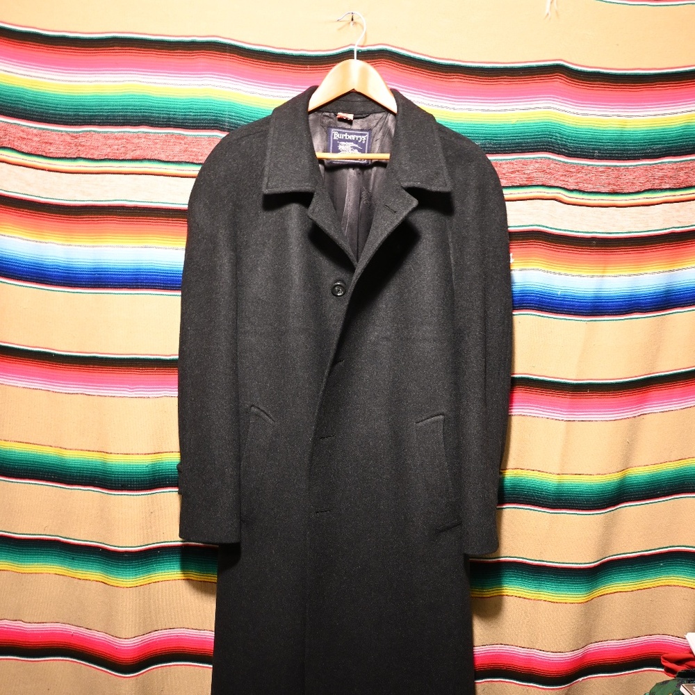 Burberry Mens wool top coat